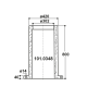 Insulating sleeve for Suevia heated waterer