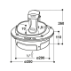 Heated waterer for nozzle
