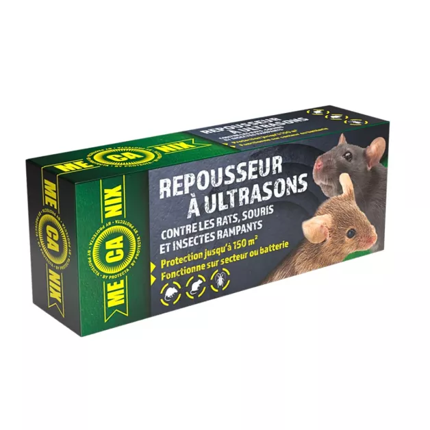 Ultrasone rat- en muizenverjager voor kippenhok en opslagruimtes. Ultrasone rat- en muizenverjager voor kippenhok en opslagruimtes.