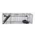 wild animal cage : Product:A secure raccoon flap 1 entry 100x30x30 CM