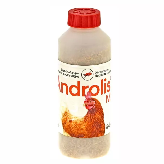 Androlis, biological control against red mites