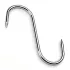 Crochet de boucher en acier inoxydable : Taille:200/10 MM par 2