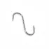Stainless steel meat hook : Size:80/4 MM by 2
