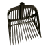 Reinforced plastic chip fork