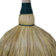 Rice straw broom