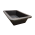 Rubber tub : Product:Rectangle 30L 52 x 36 x 21 CM