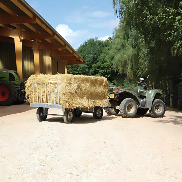 "Chariot Lagée" translates to "Loaded Cart" in English.
