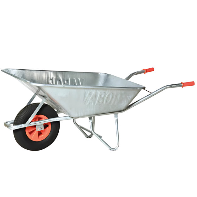 Strong Galvanized Wheelbarrow