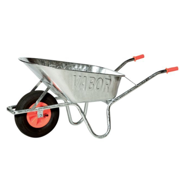 Strong Galvanized Wheelbarrow
