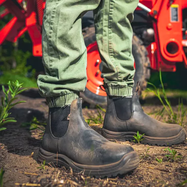 Blundstone Safety Boots Chestnut Blundstone Safety Boots Chestnut