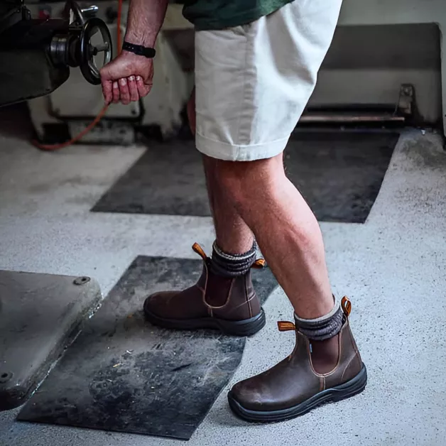 Blundstone Safety Boots Chestnut Blundstone Safety Boots Chestnut