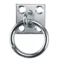 Attachment ring with screw plate