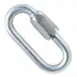 Maillon rapide en acier : Taille:8 MM par 3