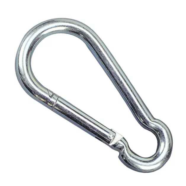 Galvanized steel carabiners
