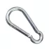 Galvanized steel carabiners : Size:100 x 10 MM by 1