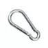 Galvanized steel carabiners : Size:90 x 9 MM by 2