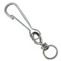 Clip hook with swivel ring
