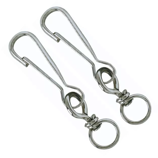 Carabiner for lanyard, pack of 2