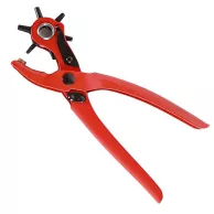 Punch pliers for leather