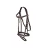 Leather bridle : Size:Pony, Color:Brown