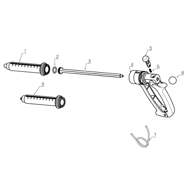 Vaccinatiespuit Multi Matic 50 ml