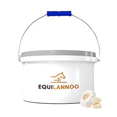Emmer van mineralen + knoflook Equilannoo 20 kg Emmer van mineralen + knoflook Equilannoo 20 kg