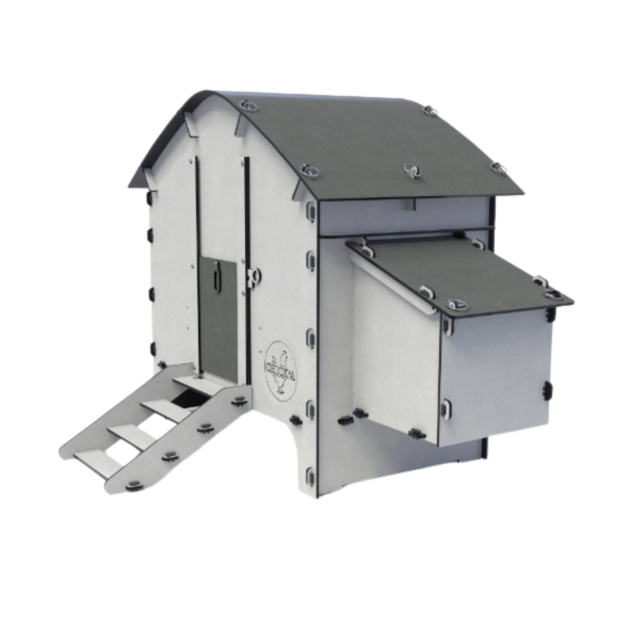 Harmony chicken coop in recycled plastic