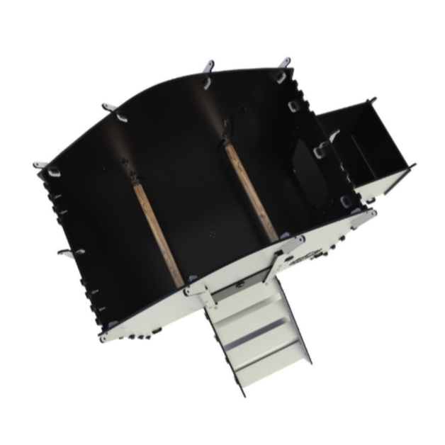 Harmony chicken coop in recycled plastic