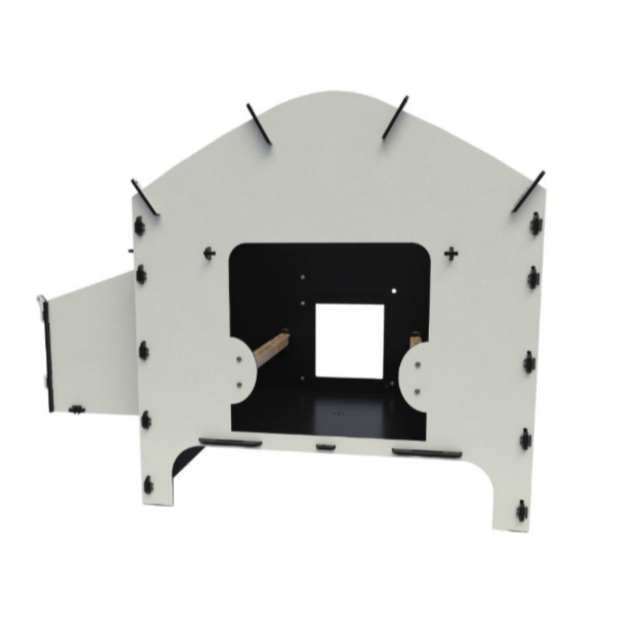 Kippenhok Harmony van gerecycled plastic.