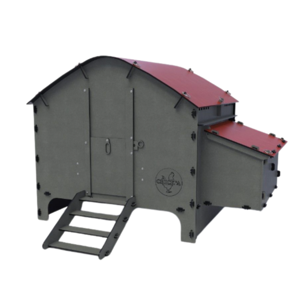 Harmony chicken coop in recycled plastic