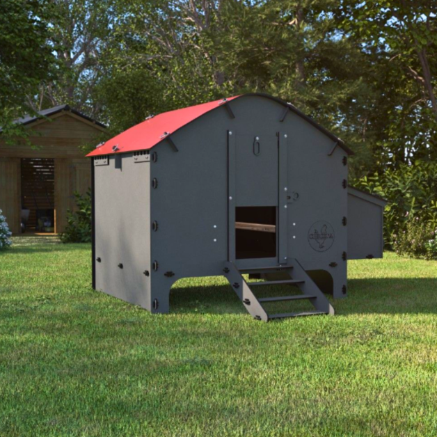 Harmony chicken coop in recycled plastic