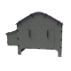 Harmony chicken coop in recycled plastic