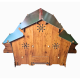 High-quality HPL chicken coop, red mite resistant