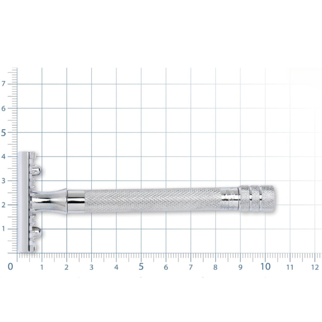 Rasoir de sécurité Mercure – Chrome Inox