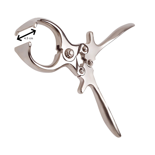 Castration Clamp 23 cm – Nickel-Plated Steel