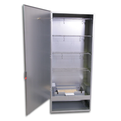 Large Metallic Smoker with 4 Levels Large Metallic Smoker with 4 Levels