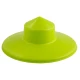 Green plastic awning