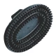 Black oval mitten crab