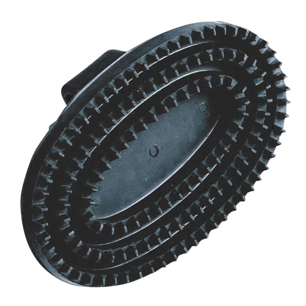 Étrille ovale noire