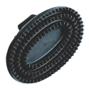 Étrille ovale noire
