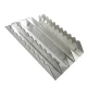 Étrille rectangulaire en aluminium