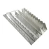 Rechthoekige krabber van aluminium