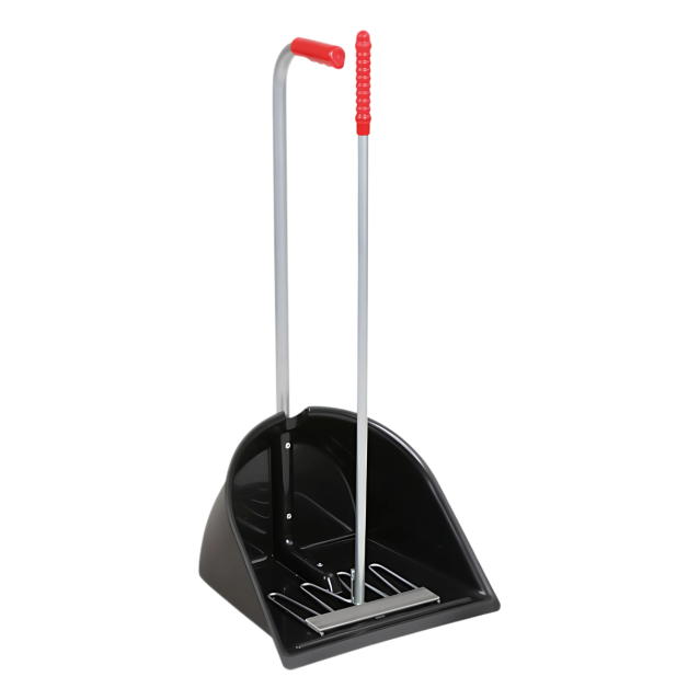 Manure scoop with handle