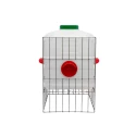 Feeder with 3 entries and tank