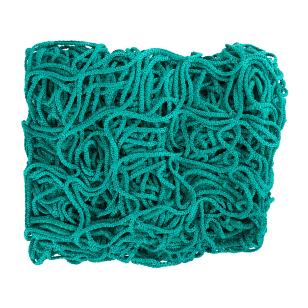 Flat hay net for round or square bale