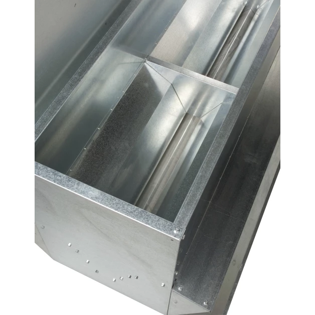 Galvanized outdoor hopper 500 kilos