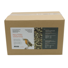 Aliment complémentaire à base de larves séchées Cripsy Worms Aliment complémentaire à base de larves séchées Cripsy Worms