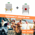 Feeder and drinker pack GAUN
