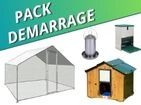 Chicken coop set + enclosure