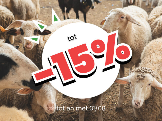 Profiteer van 10% korting op de gehele site en tot 15% korting bij aankopen van € 500 of meer.